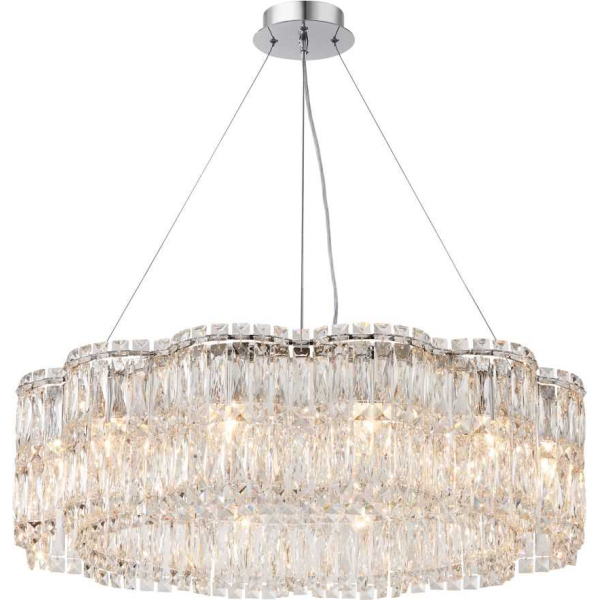 Люстра подвесная хрустальная 2174/09/12P Stilfort, серия Admire