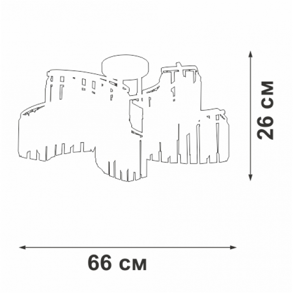 Люстра Vitaluce V5884-0/10PL Люстра Vitaluce V5884-0/10PL