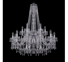 Подвесная люстра Bohemia Ivele 1403/12+6/300/h-100/2d Ni