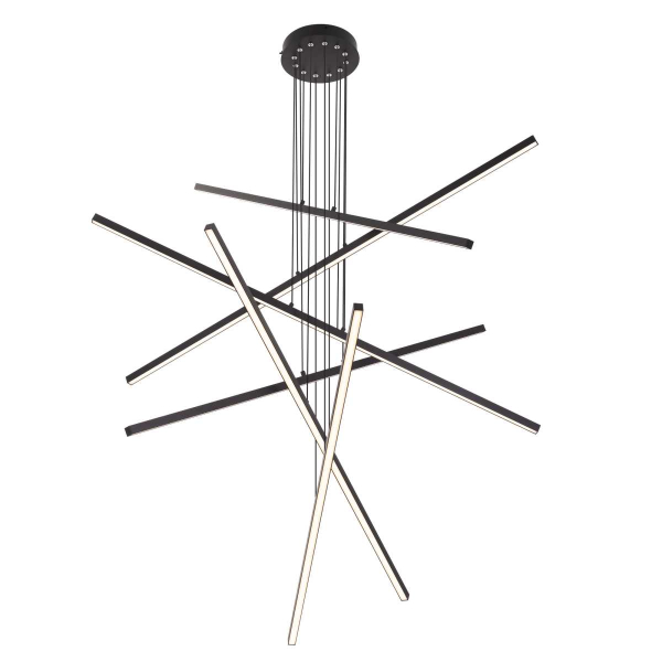 Подвесная люстра Citilux Стиг черный CL203261