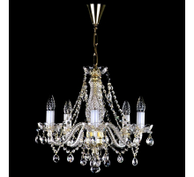 Подвесная люстра Artglass Magda V. Full Cut White CE