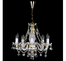 Подвесная люстра Artglass Magda V. Full Cut White CE