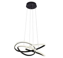 Подвесная светодиодная люстра Gerhort G51238/1BK