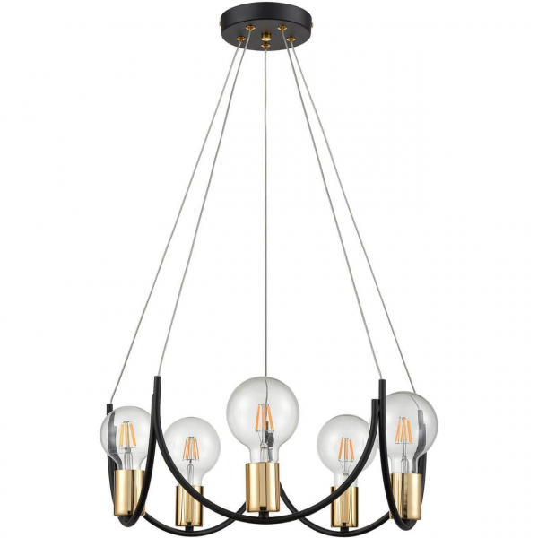 Подвесная люстра Vele Luce Rossi VL1862L05 Подвесная люстра Vele Luce Rossi VL1862L05