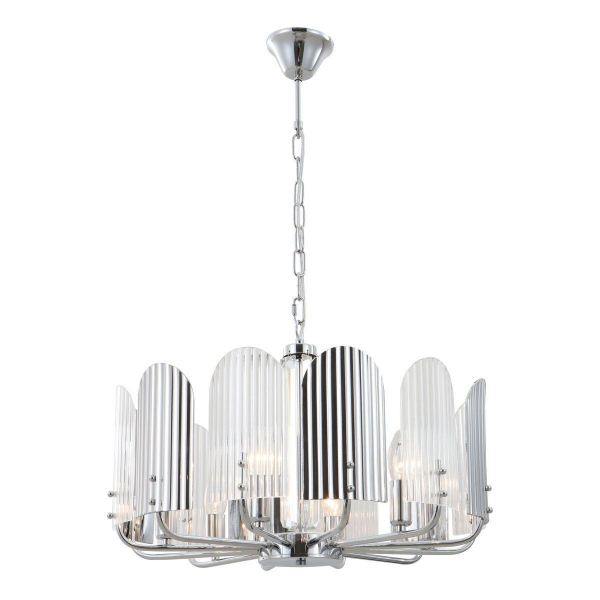 Подвесная люстра iLamp Dolce 15571-6 CR+MULT Подвесная люстра iLamp Dolce 15571-6 CR+MULT