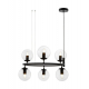Подвесная люстра Lumina Deco Ceredo LDP 6034-6 RND BK