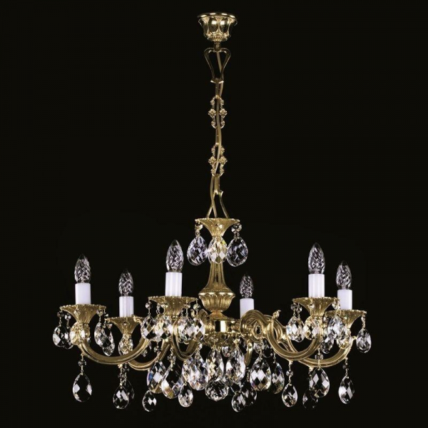 Подвесная люстра Artglass Alice VI. Polished CE Подвесная люстра Artglass Alice VI. Polished CE