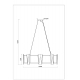 Подвесная люстра Arte Lamp Grato A4079LM-8CC
