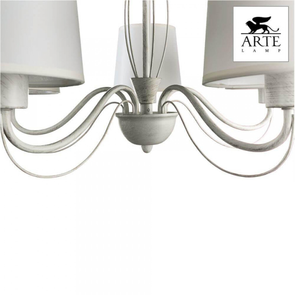 Подвесная люстра Arte Lamp Orlean A9310LM-5WG Подвесная люстра Arte Lamp Orlean A9310LM-5WG