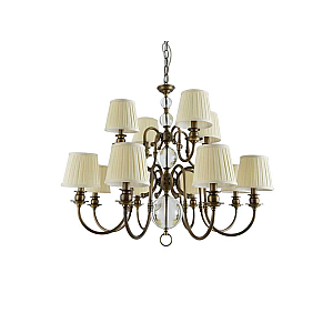 Подвесная люстра Newport 3112/С black brass без абажуров М0070497