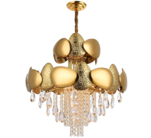 Подвесная люстра Natali Kovaltseva Valencia 91009/8C Gold
