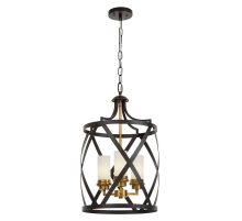 Подвесная люстра Lumina Deco Astila LDP 1242-3 BK+MD