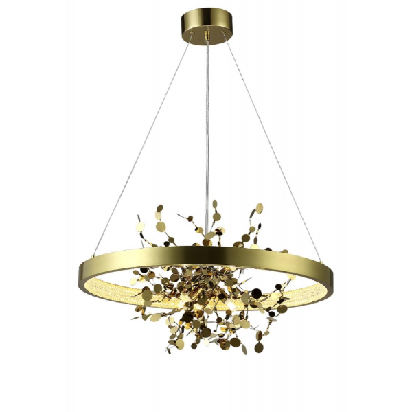 Подвесная люстра Crystal Lux GARDEN SPLED+3 D600 GOLD Подвесная люстра Crystal Lux GARDEN SPLED+3 D600 GOLD