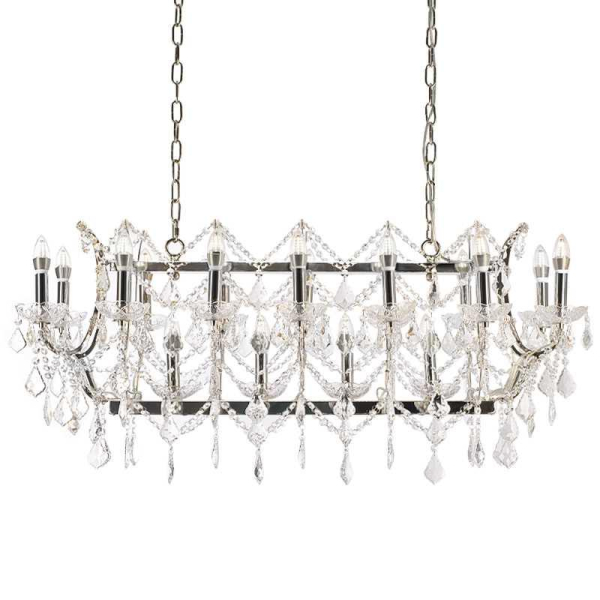 Люстра Loft-Concept RH Rococo Iron  Crystal Chandelier 40.350-0 20675