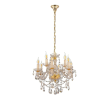 Подвесная люстра Lumina Deco Eliza LDP 7026-6+3 SL+GD