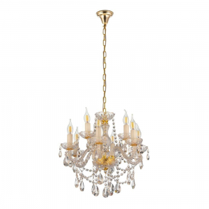 Подвесная люстра Lumina Deco Eliza LDP 7026-6+3 SL+GD