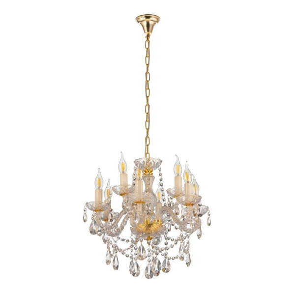 Подвесная люстра Lumina Deco Eliza LDP 7026-6+3 SL+GD Подвесная люстра Lumina Deco Eliza LDP 7026-6+3 SL+GD