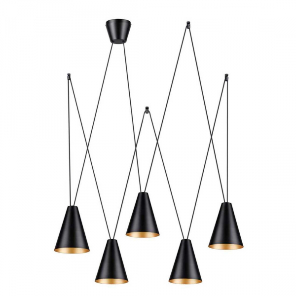 Подвесная люстра Lumion Lofti Brooks 5226/5 Подвесная люстра Lumion Lofti Brooks 5226/5