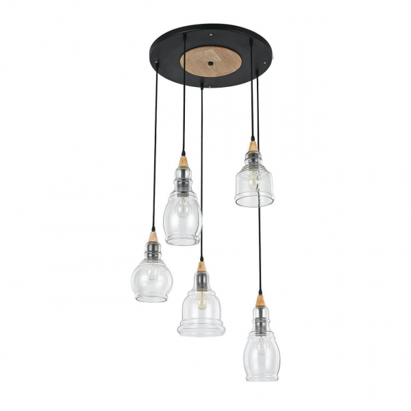 Подвесная люстра Ideal Lux Gretel SP5 103174 Подвесная люстра Ideal Lux Gretel SP5 103174