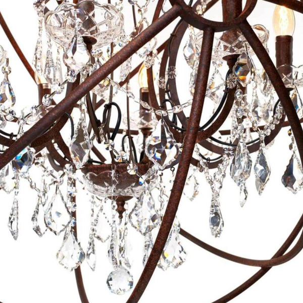 Подвесная люстра Loft IT Foucaults Orb Crystal Loft1897/8 Подвесная люстра Loft IT Foucaults Orb Crystal Loft1897/8