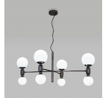 Подвесная люстра Eurosvet Bubble 30182/8 черный жемчуг