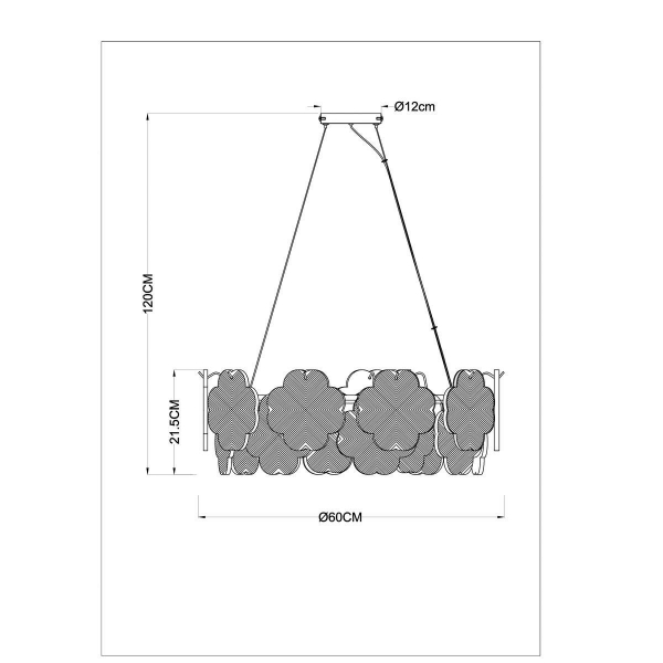 Подвесная люстра Arte Lamp Mallika A4077SP-7GO Подвесная люстра Arte Lamp Mallika A4077SP-7GO