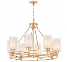 Подвесная люстра Lumina Deco Marietta LDP 8025-8 F.GD+WT