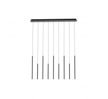 Люстра подвесная Alfa Light F3924-02 black 18W 120*13*H 150