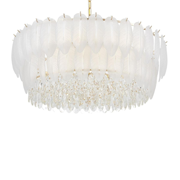 Подвесная люстра Lumina Deco Cavalini LDP 7040-800 F.GD Подвесная люстра Lumina Deco Cavalini LDP 7040-800 F.GD