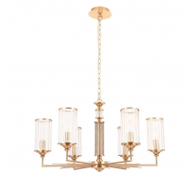 Подвесная люстра Crystal Lux Gloria SP6 Brass