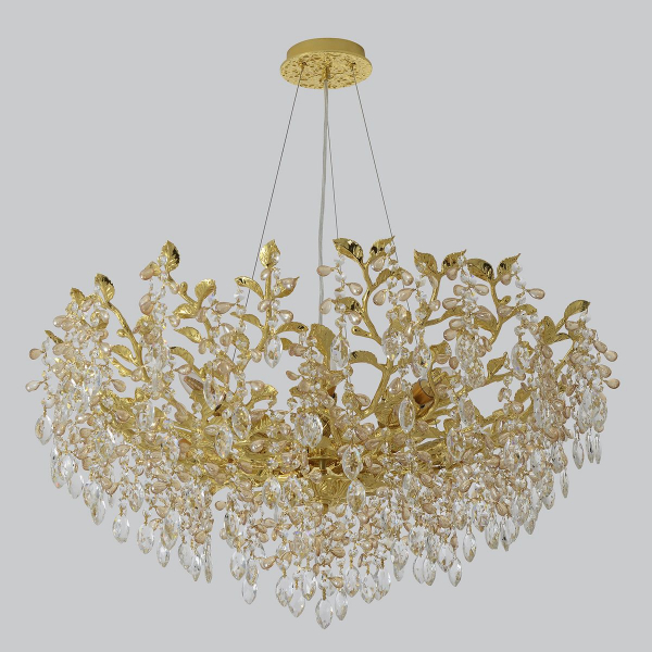 Подвесная люстра Crystal Lux Eden SP10 Gold Подвесная люстра Crystal Lux Eden SP10 Gold