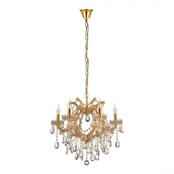 Подвесная люстра Lumina Deco Eliza LDP 7029-6 GD Подвесная люстра Lumina Deco Eliza LDP 7029-6 GD