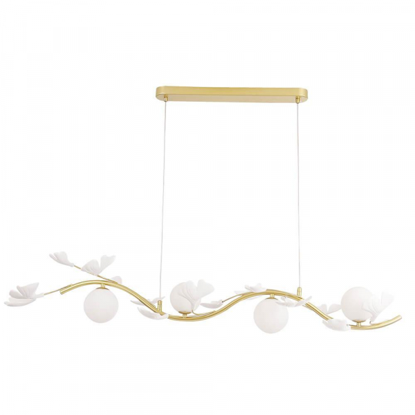 Подвесная люстра Crystal Lux Colibri SP4 Gold Подвесная люстра Crystal Lux Colibri SP4 Gold