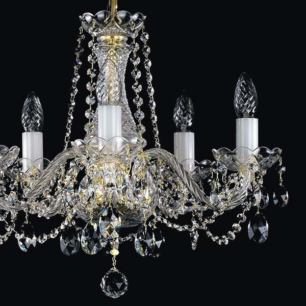 Подвесная люстра Artglass Radka V. Full Cut R14 White CE Подвесная люстра Artglass Radka V. Full Cut R14 White CE