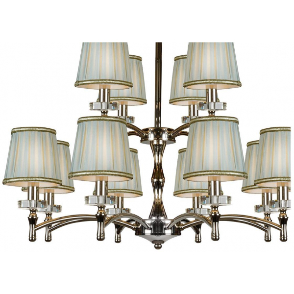 Подвесная люстра iLamp Olivia 82336/8+4 CR Подвесная люстра iLamp Olivia 82336/8+4 CR