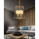 Подвесная люстра Lumina Deco Berton LDP 8013-4 F.GD