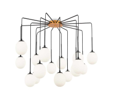 Подвесная люстра Maytoni Branch MOD176PL-16G