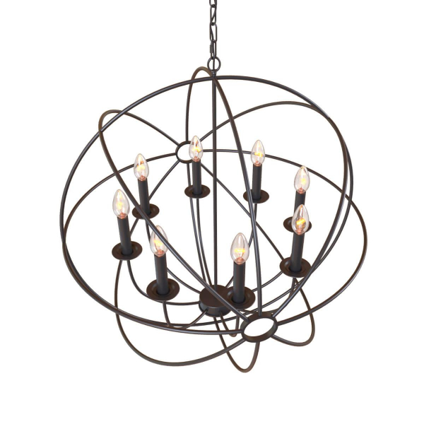Подвесная люстра Loft IT Foucaults Orb Loft1192-8 Подвесная люстра Loft IT Foucaults Orb Loft1192-8