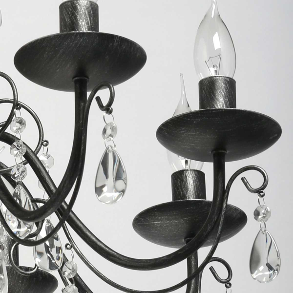 Подвесная люстра De Markt City Аврора 371015108