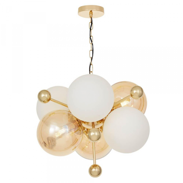 Подвесная люстра Lumina Deco Afrodis LDP 1138-6 GD Подвесная люстра Lumina Deco Afrodis LDP 1138-6 GD