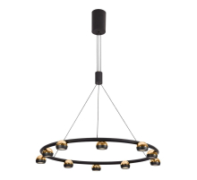 Подвесная светодиодная люстра Lussole Lassen LSP-7253