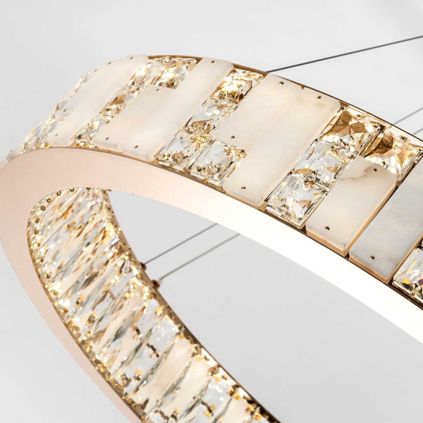 Подвесная светодиодная люстра Modelux Premium ML.6985.800P GD