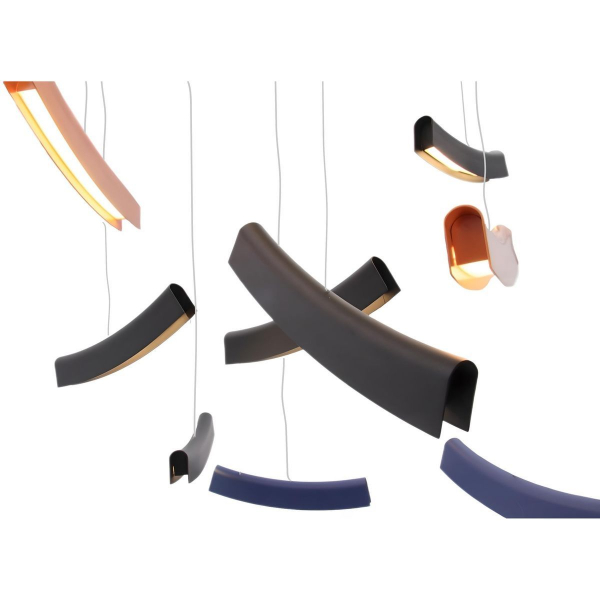 Подвесная светодиодная люстра Mizi'en Slim MZ31505-16-multi