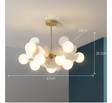 Подвесная люстра Imperium Loft Matisse 189765-26