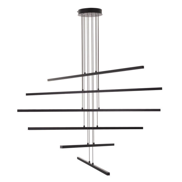 Подвесная люстра Citilux Стиг черный CL203261