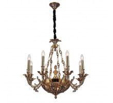Подвесная люстра Lucia Tucci Firenze 1781.8.2 Antique Gold