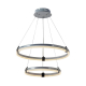 Подвесная светодиодная люстра Profit Light 6043/2 WHT+CHR