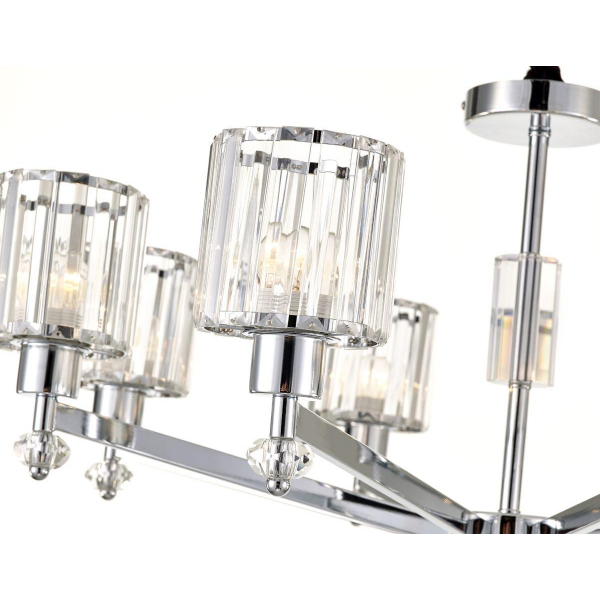 Подвесная люстра Escada Premium Line 691/8S (Chrome) Подвесная люстра Escada Premium Line 691/8S (Chrome)