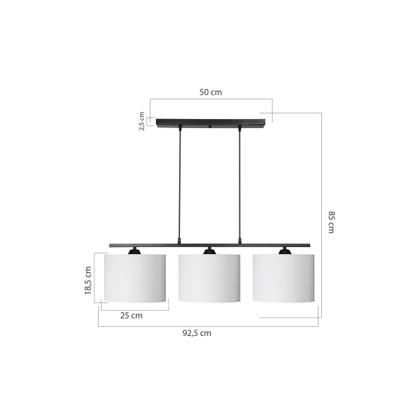 Подвесная люстра Toplight Laurene TL1610H-03WH Подвесная люстра Toplight Laurene TL1610H-03WH