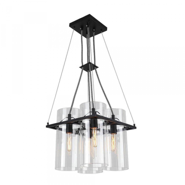 Подвесная люстра Arte Lamp 58 A8586SP-4BK Подвесная люстра Arte Lamp 58 A8586SP-4BK
